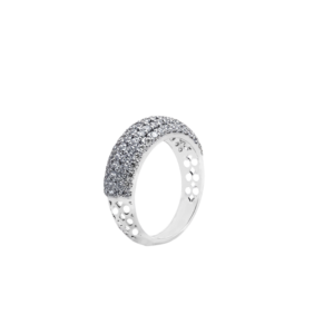 Eternal Spark Moissanite Silver Ring