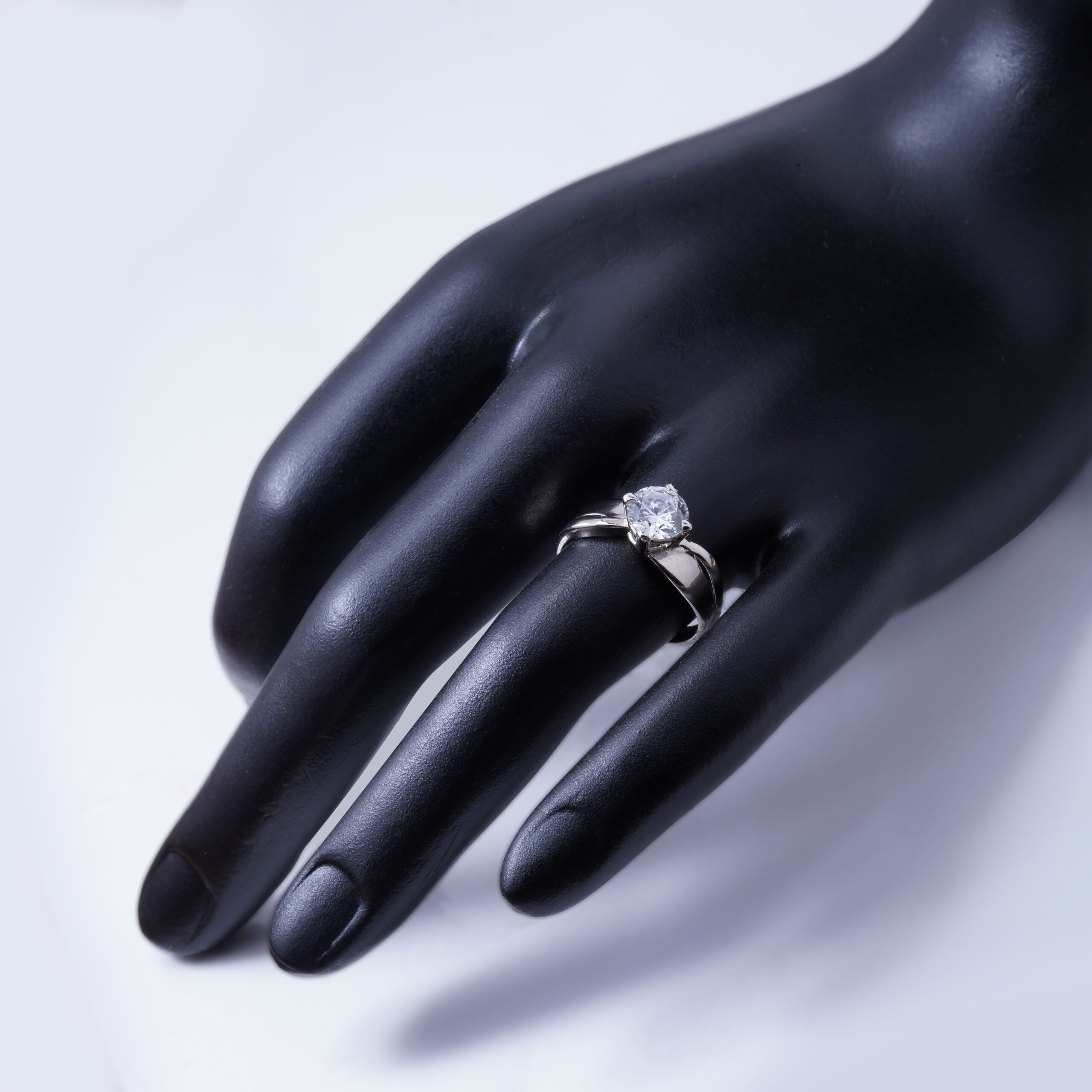 Round Brilliant Solitaire Ring - Image 4